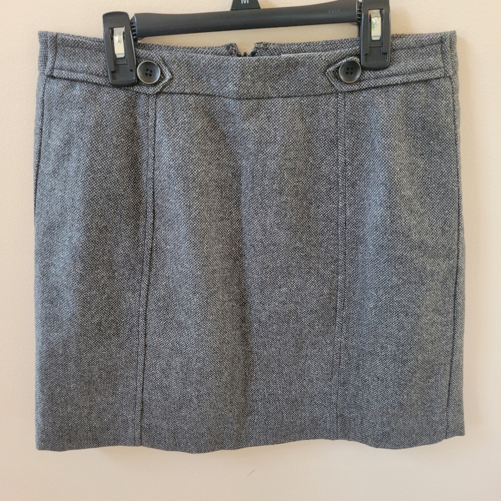 Ann Taylor Loft Wool Blend Skirt